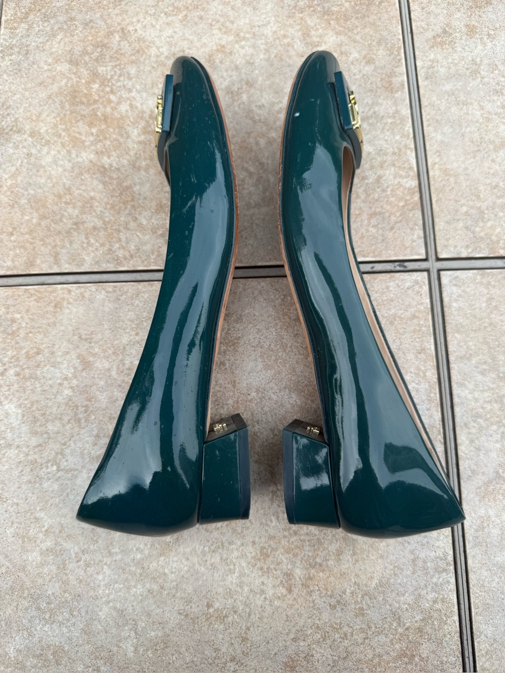 Tory Burch Gigi Patent Leather Shoes - Picture 10 of 14
